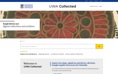 University of WA ‘Collected’ is home to a diverse range of significant collections