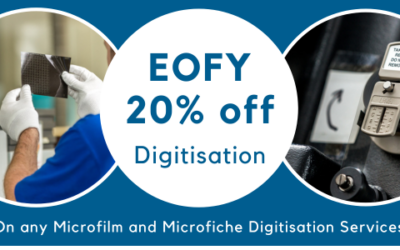 EOFY 20% off Digitisation